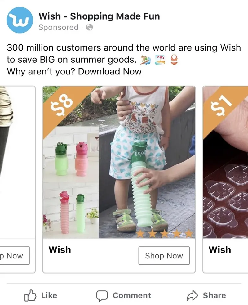 Wish: Anuncios Raros y el Fin de una Era - Qué pasó con la página de Wish wish anuncios raros - Qué pasó con la página de Wish