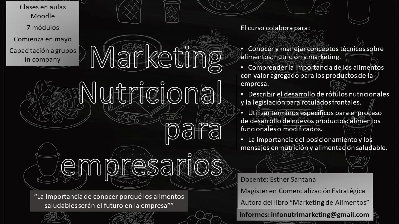Curso Taller para Técnicos en Nutrición de Marketing - Qué se hace en un taller de nutrición curso taller para tecnicos en nutricion de marketing - Qué se hace en un taller de nutrición