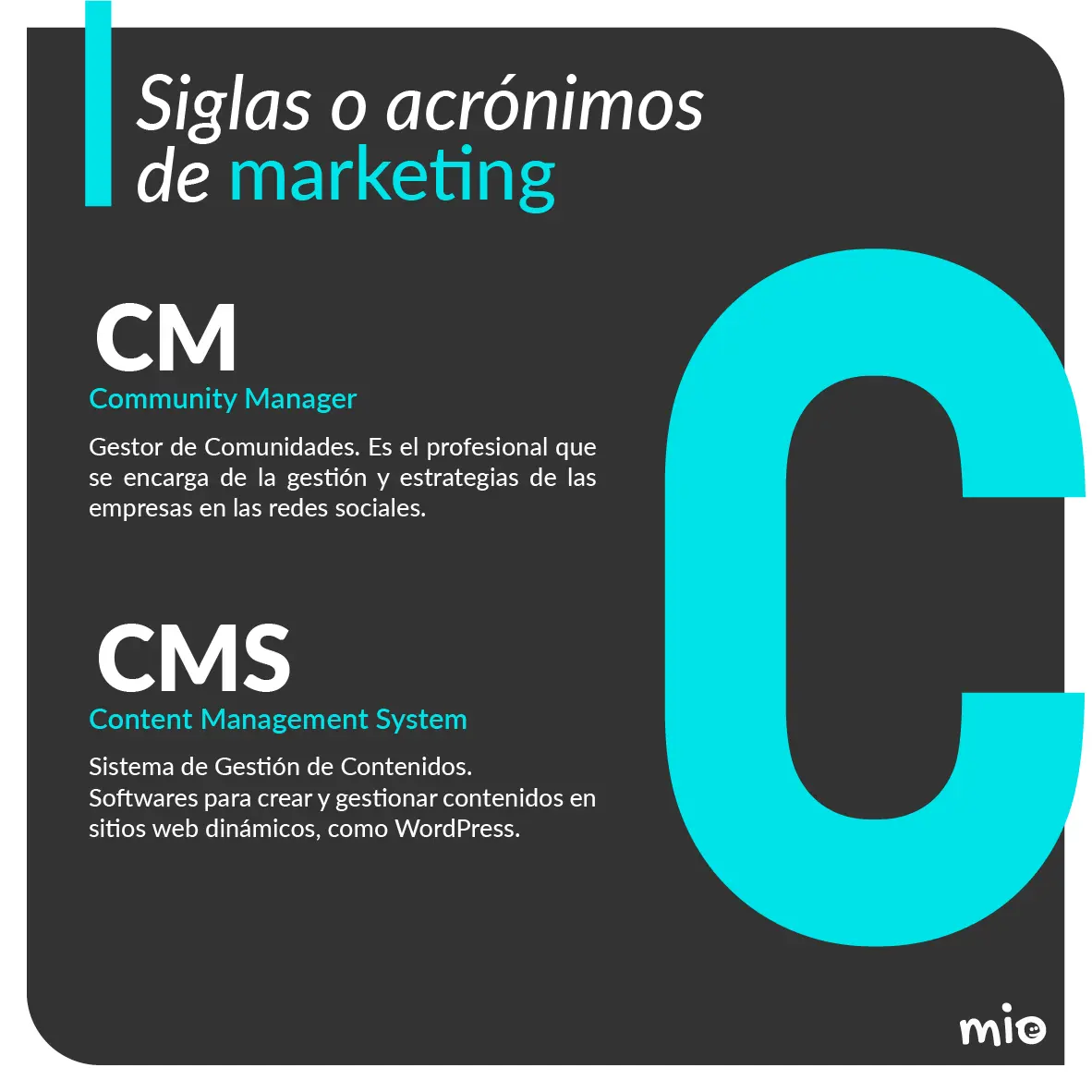 abreviatura marketing mkt - Qué significa MKT