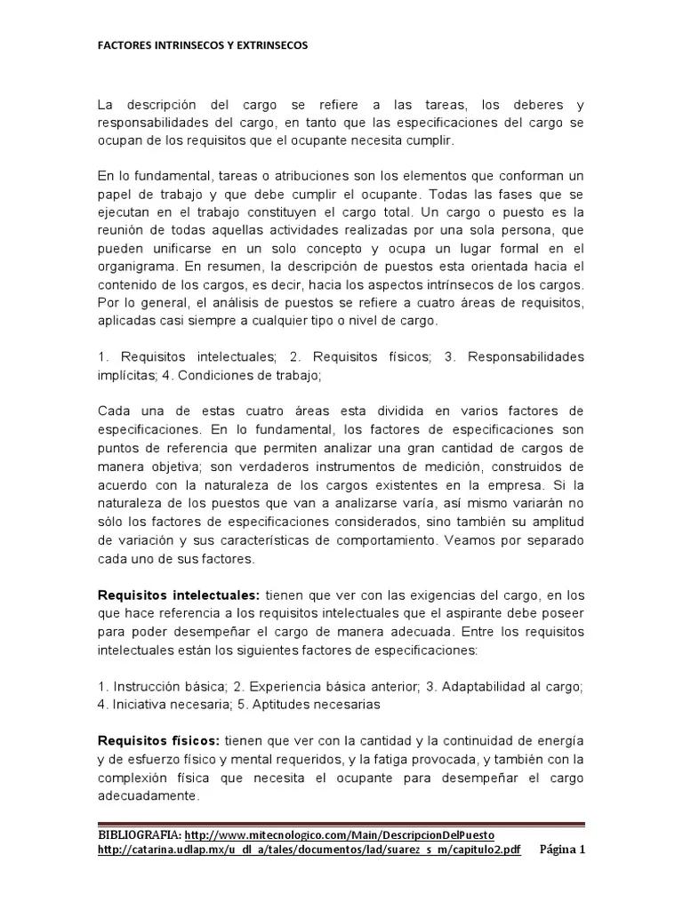 calidad intrínseco y extrínseco marketing - Qué son aspectos intrínsecos y extrínsecos