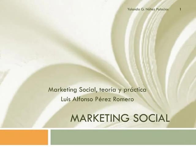 marketing social teoría y práctica - Qué son las teorías del marketing social
