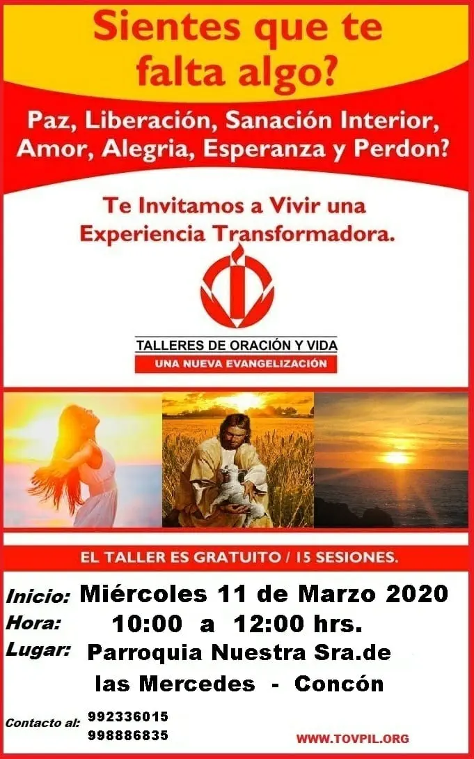 Talleres de Oración y Vida: Una Guía Completa para la Transformación Espiritual - Qué son los talleres de oración y Vida publicidad talleres de oracion y vida - Qué son los talleres de oración y Vida