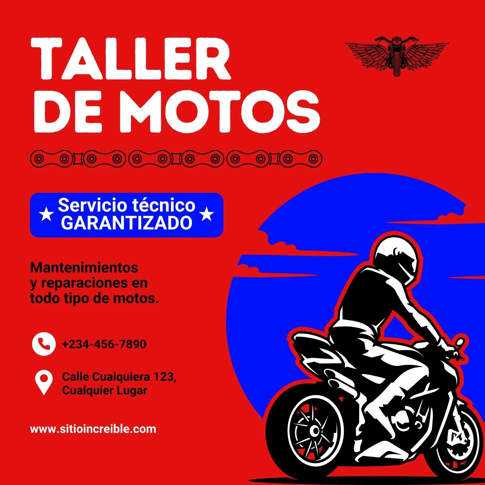 mecanica de motos publicidad - Qué tareas realiza un mecánico de motos