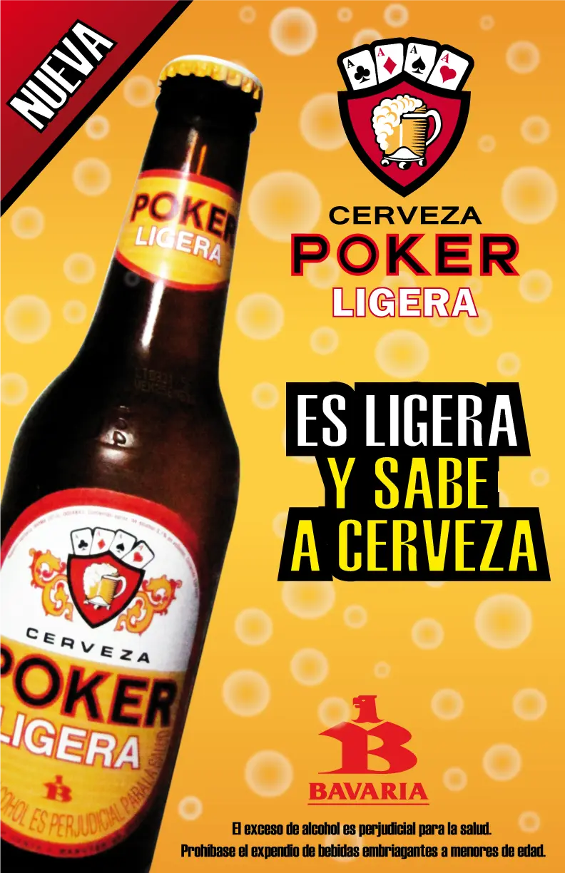 Cerveza Poker: Historia, Variantes y Publicidad - Qué tipo de cerveza es la Poker publicidad cerveza poker - Qué tipo de cerveza es la Poker