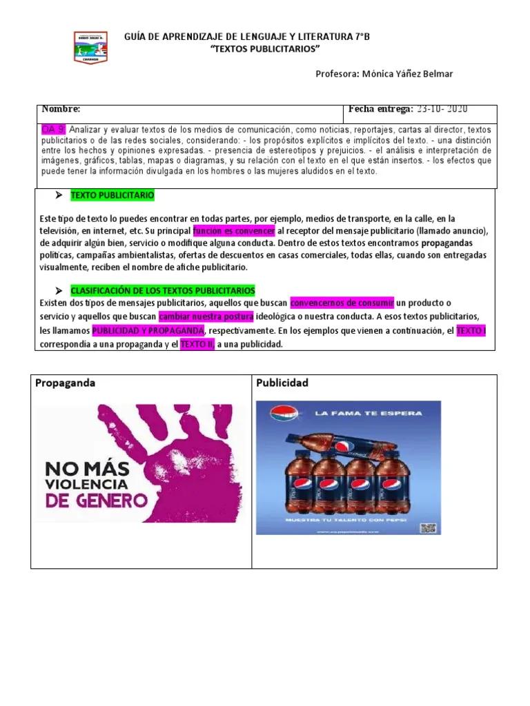 lengua y literatura publicidad y anuncios - Qué tipo de lenguaje se utiliza en los anuncios