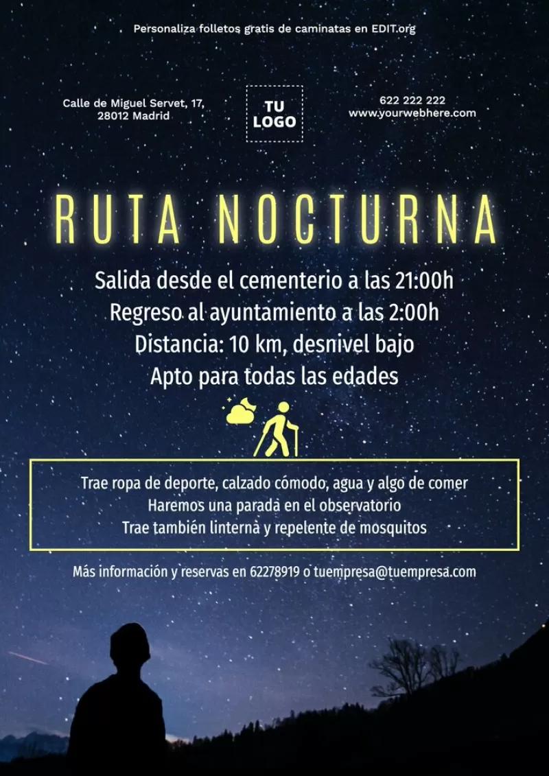 caminatas anuncios - Qué tipos de caminatas existen