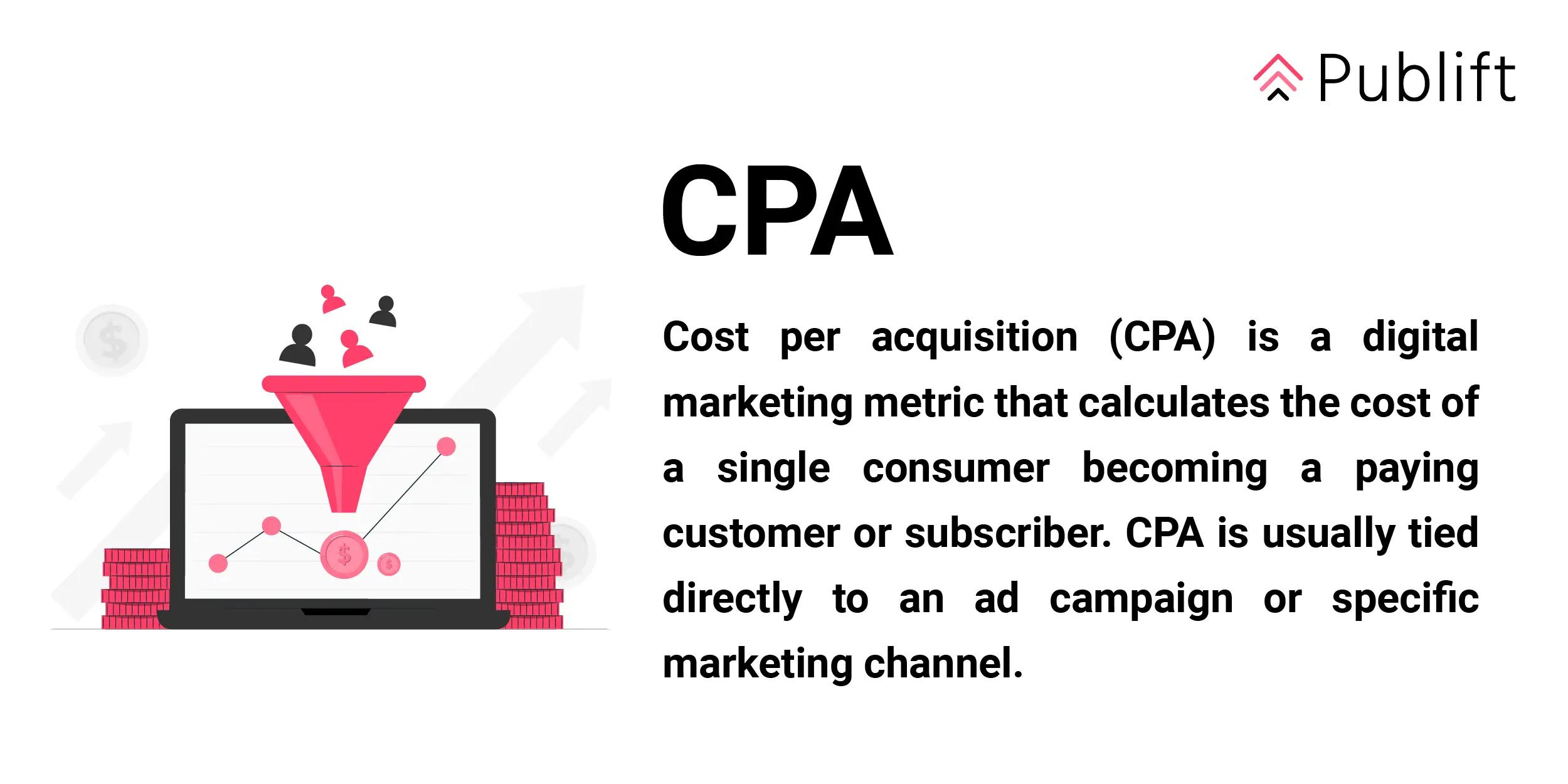 ¿Qué significa CPA en marketing y negocios? - What does CPA mean in advertising what does cpa stand for in marketing - What does CPA mean in advertising