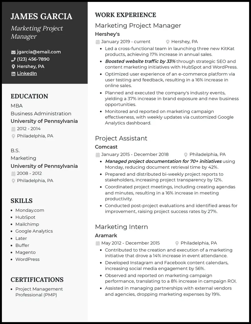 Ejemplos de currículum para Marketing Manager - What is an example of a marketing manager's objective on a resume marketing manager resume examples - What is an example of a marketing manager's objective on a resume