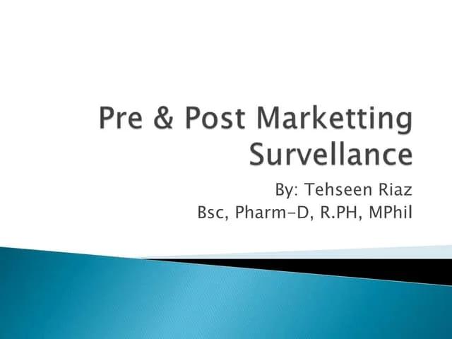 Vigilancia Post-Comercialización (PMS): Una Guía Completa - What is pre marketing surveillance pms post marketing surveillance - What is pre marketing surveillance